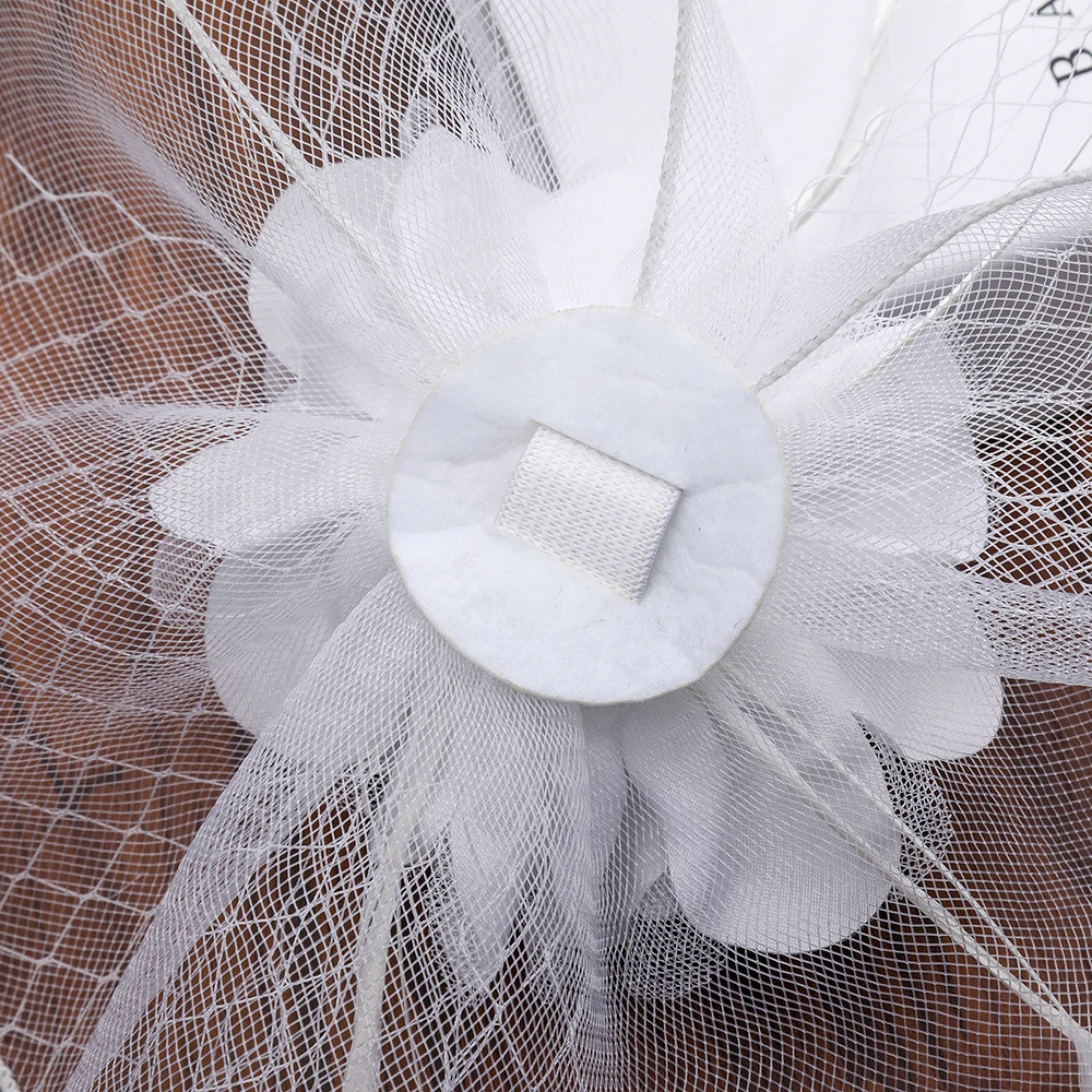 Molans Beautiful Retro Flower Headband for Bridal Hair Accessories Fashion Feather Fringed Hairpin Hoop Wedding Style | Свадьбы и