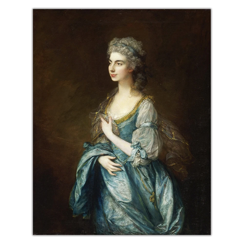 Художественная Картина на холсте Томас кейнборо