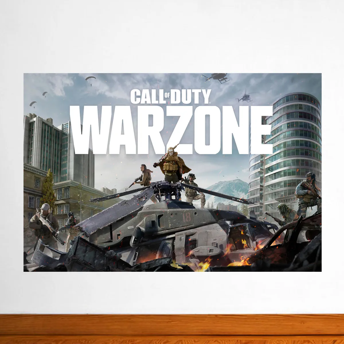 

Call of Duty: Warzone Game HD Poster Anime Canvas Oil Painting Wall Scroll Canvas Wall Stickers Poster Home Decoration Painting
