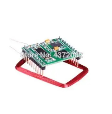 1pcs reader antenna 134.2KHz fine copper wire coil antenna reader module for EM4305 chip makeing Ear tag RFID tag - Цвет: 1pcs reader antenna