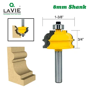 Фреза для контурной обработки поручней, хвостовик 8 мм, 1 шт., MC02077