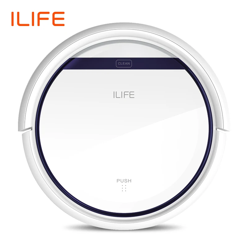 ILIFE V3S Pro Робот Пылесос, 600 Pa уровень всасывания,мощная уборка для пэт волос,анти-столкновения, автоматически возвращаться в док-стануию для зарядки,три режима для чистки.предустановка план очистки
