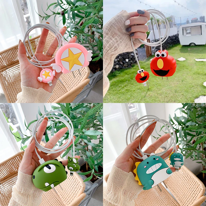 

Мягкий силиконовый чехол для IPhone 11, 12, 18, 18-20 Вт, с милым 3d-рисунком аниме, защитный чехол для быстрой зарядки