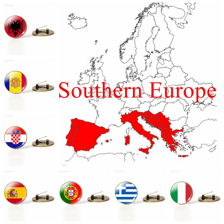 Южная Европа: Португалия Греция Испания Италия Румыния искусственная бронзовая