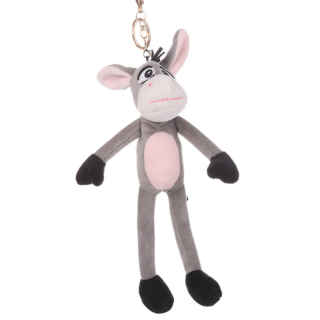 Мягкие плюшевые игрушки милые кулон Ослик куклы подарки на день рождения свадьбу