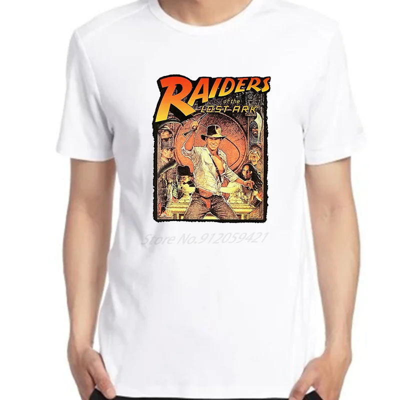 Новая мужская футболка оверсайз с рисунком Raiders Of Lost Ark Индиана Джонс крутая