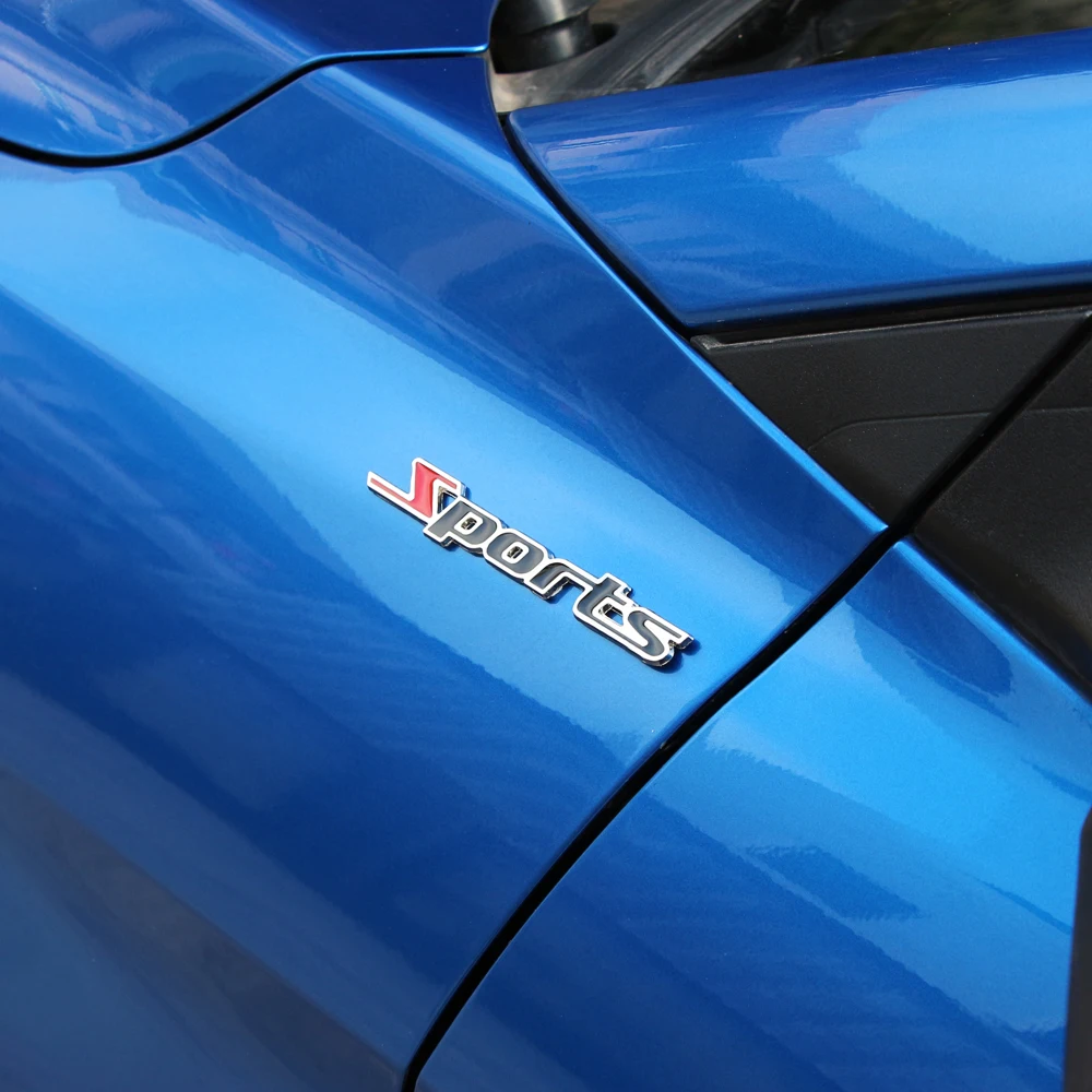 Автомобильный стикер Car Styling SPORT 3D Metal для Chery TIGGO 5 ARRIZO7 BONUS Great wall H6 H3 VOLVO V40 V60 S60 S80 XC60 XC90.