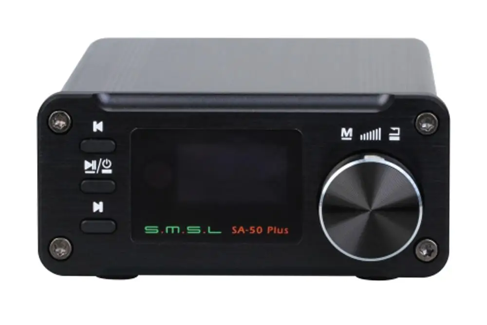 SMSL SA-50 Plus HiFi 50W AUX оптический USB диск портативный усилитель мощности цифровой -
