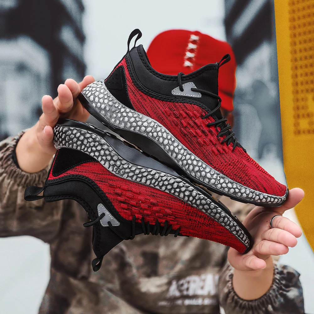 Мужская дышащая Спортивная обувь для мужчин кроссовки уличная спортивная