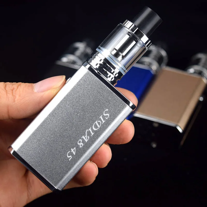 Фото Горячая XD-45W Vape с 1500 мАч мощный аккумулятор 2 5 мл катушки бака Ом электронная Горячая XD-45W Vape с 1500 мАч мощный аккумулятор 2 5 мл катушки бака Ом электронная