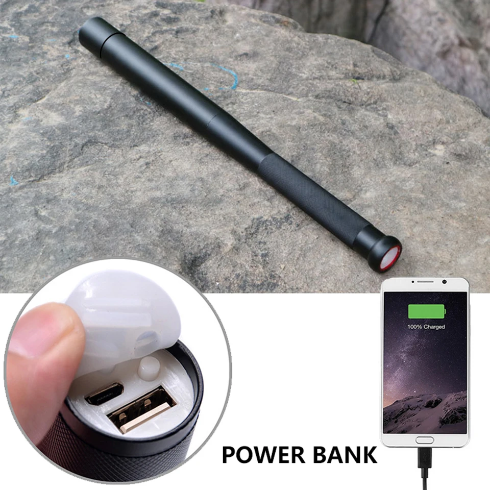 Litwod z30 USB зарядное устройство тактический фонарь CREE XM L2 T6 Zoom СВЕТОДИОДНЫЙ фонарик