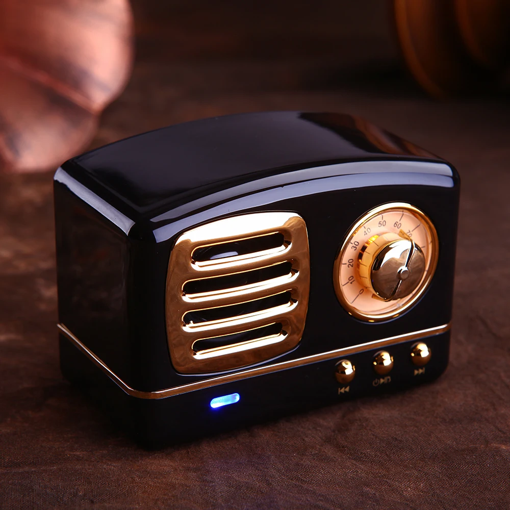 BBGear старый стиль ретро Bluetooth динамик мини портативный громкий динамик инновационный радио многоцветный Мобильный Bluetooth динамик радио