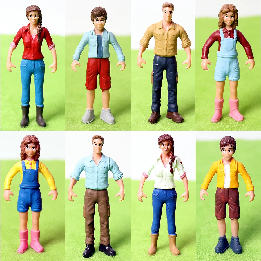 Миниатюрная фигурка фермерская игрушка фигурки коллекционная аксессуары для
