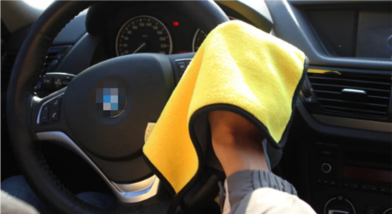 2021 Microfiber Car Wash Towel Cleaning Cloth FOR Renault Alaskan Trezor Talisman Kwid Espace Kangoo EZ-GO Captur Arkana Zoe | Автомобили