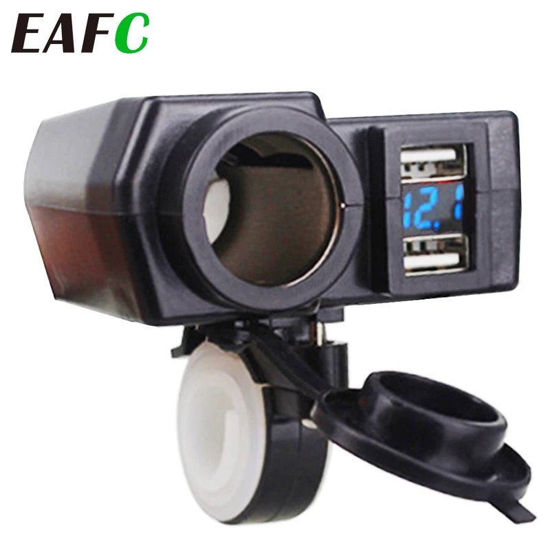 Аксессуары для мотоциклов прикуриватель 5 В 4 2 а зарядное устройство с двумя USB 12 24