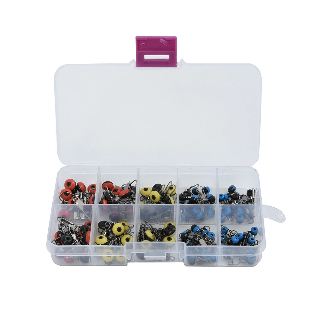 100 шт. вертлюг для бега рыболовные снасти аксессуары плавающий питатель Waggler с