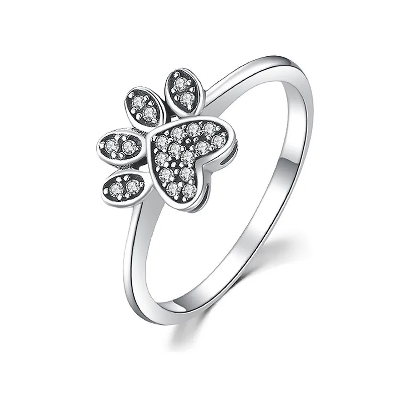 Милый Кот рисунком собак из мультфильма Щенячий патруль коготь белый циркон