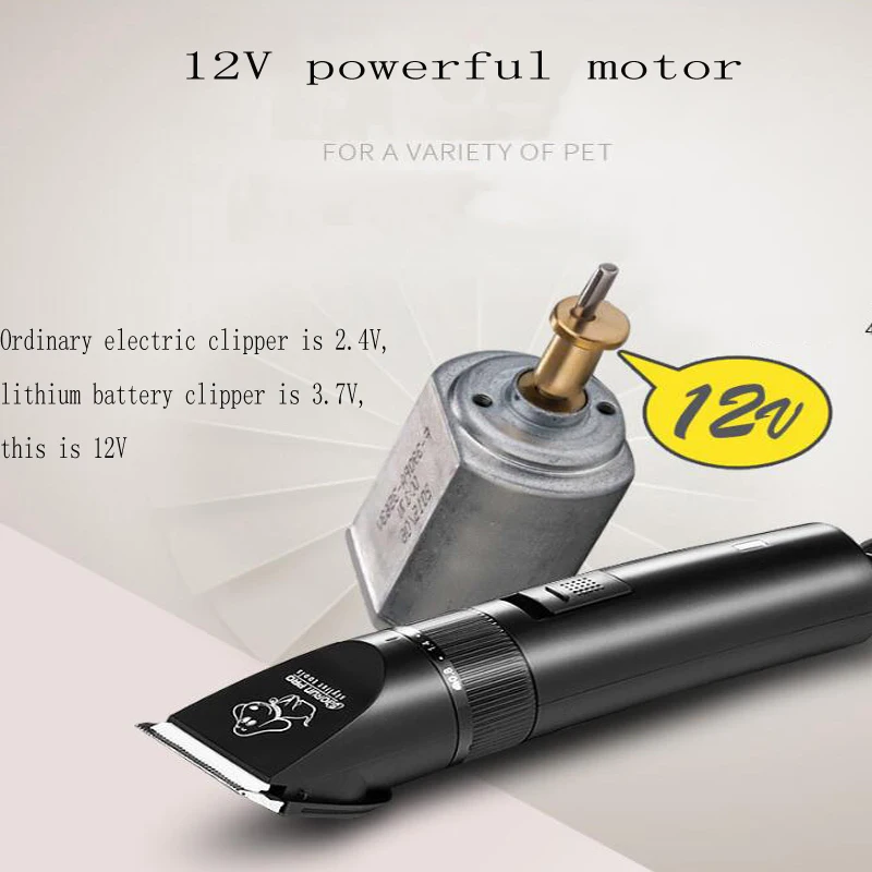 Электрическая машинка для стрижки домашних животных профессиональный триммер