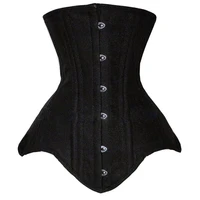 xs 3xl underbust corset bustier steampunk steel boned slim waist control corset for women waist trainer corselet plus size