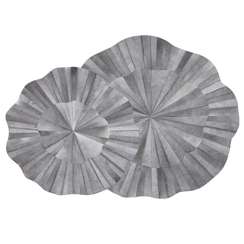 Роскошный Коврик в форме лотоса оригинальный дизайн лоскутный коврик из