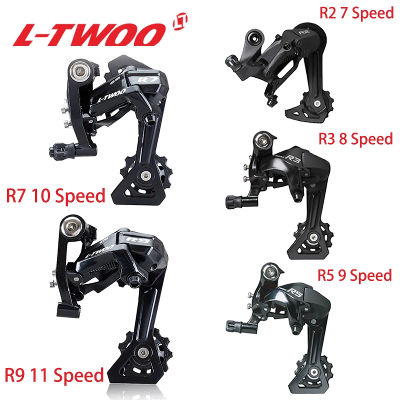 Веловелосип LTWOO R9/R7/R5/R3/R2 11/10/9/8/7 , задние Переключатели скоростей для шоссейного велосипеда, совместимы с Shimano 11s, 10s, 9s, 8s, 7 s топор - изображение