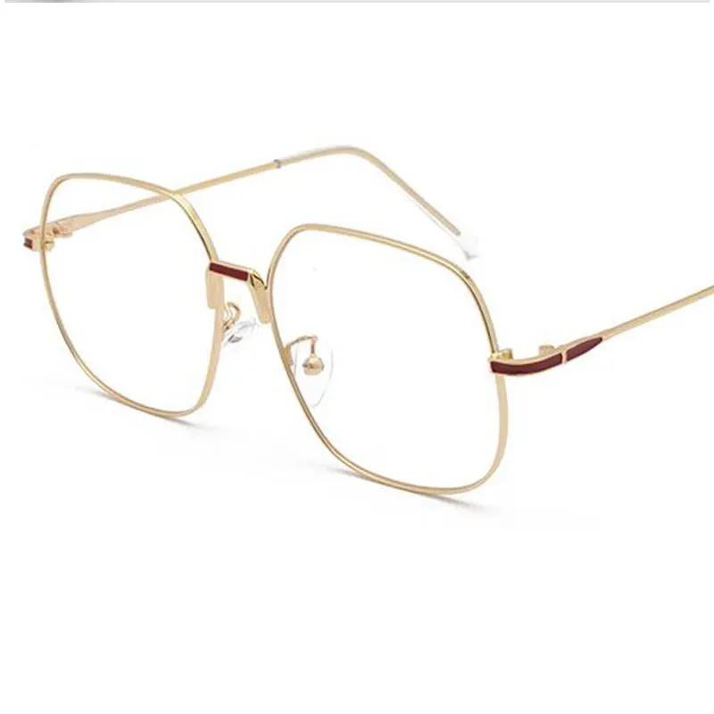 Модные квадратные очки оправа для женщин и мужчин трендовые брендовые