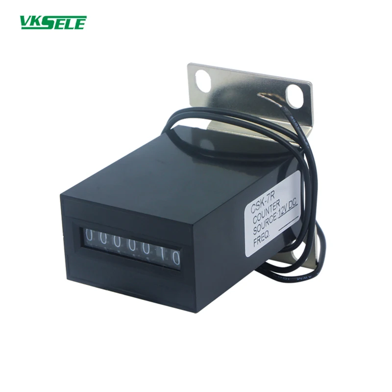 

CSK-7R 7 digit lcd AC DC display electromagnetic counter