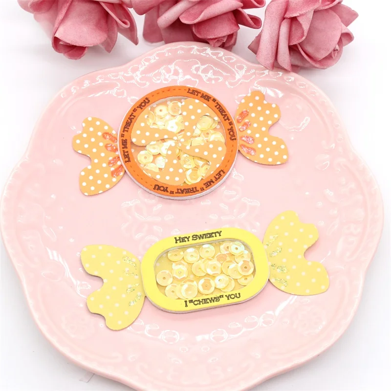 Шейкер с перечной мятой и конфетами штампы для резки металла рукоделия