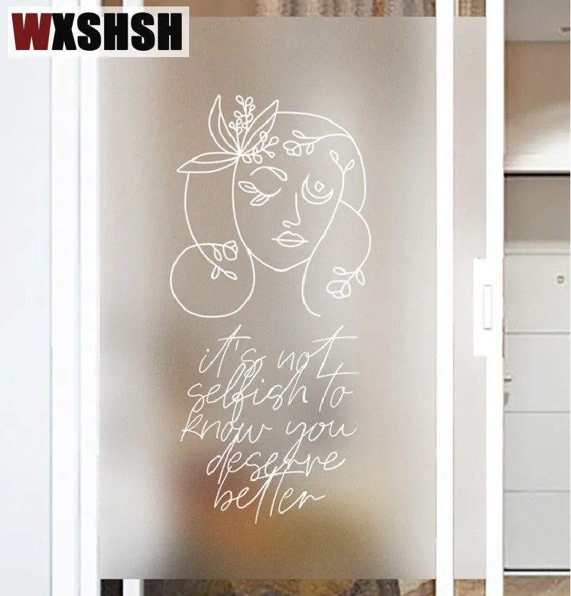 

Матовая оконная 3D пленка статическая липкая ПЭТ-пленка для стекол линия узор личный Декор рамфэ водонепроницаемые Многоразовые прочные 100 ...