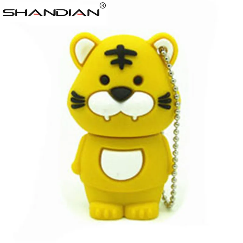 SHANDIAN saleNew Модный USB флеш накопитель мультяшная палка креативный 64 ГБ 32 ГБ/16 ГБ/8 ГБ/4