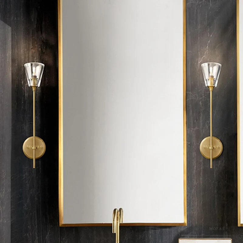 Foyer bedroom bedside corridor wall lamp modern molecule LOFT sconce bean glass ball light LED round | Лампы и освещение
