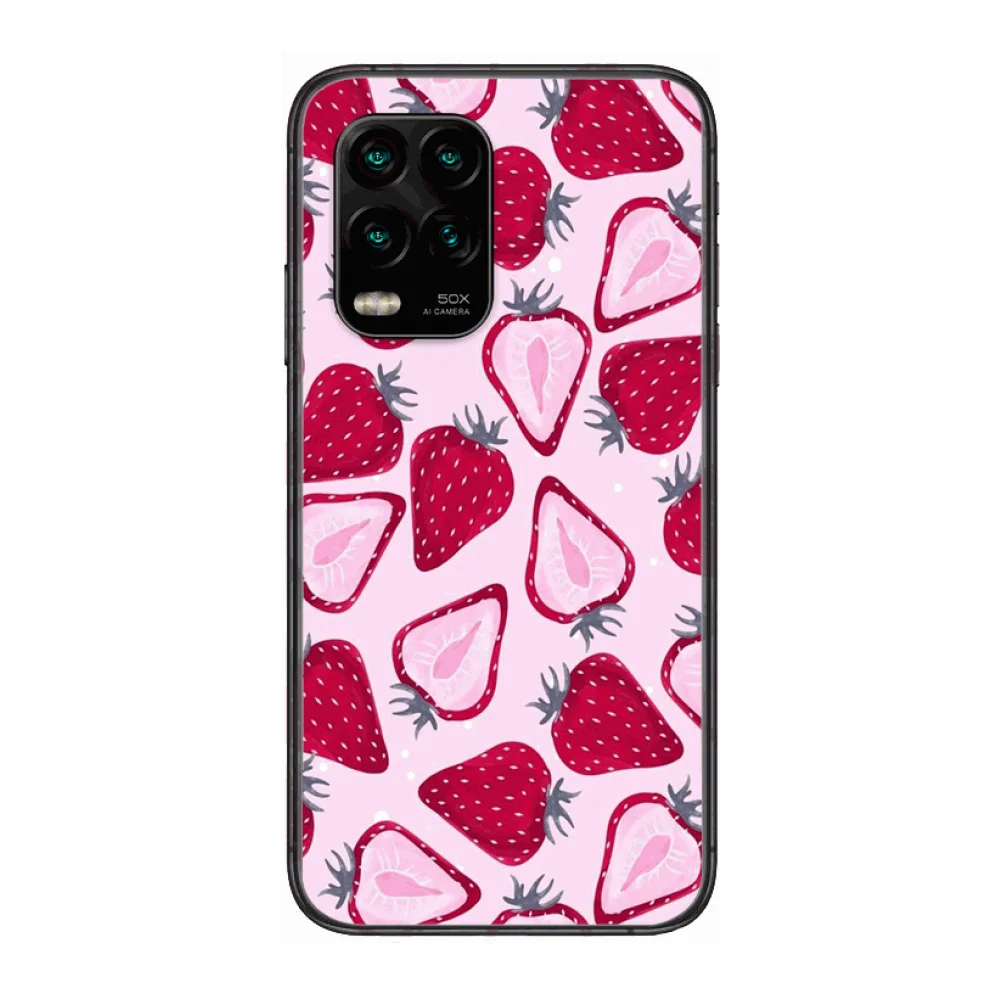 

Delicate Exquisite Phone Case For xiaomi Redmi Note 9S 8 7 6 5 A Pro T Anime Black Cover Silicone Back Pretty senior