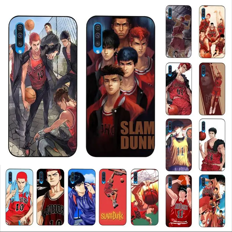 

YNDFCNB slam dunk Phone Case for Samsung A51 01 50 71 21S 70 10 31 40 30 20E 11 A7 2018