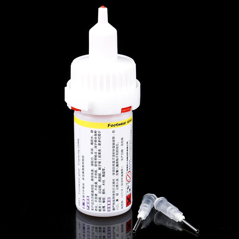 

Shoe Waterproof Glue Strong Super Glue Liquid Adhesive For Shoe Repair Tool 20ml