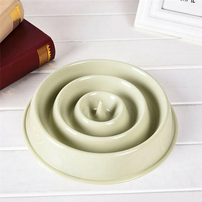 Новинка медленное питание быстрая миска антиударное блюдо для домашних животных