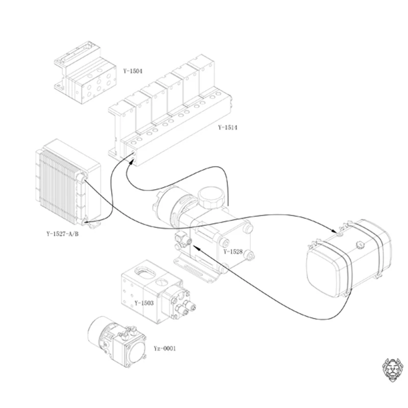Металлический радиатор LESU охлаждающая деталь для гидравлического экскаватора