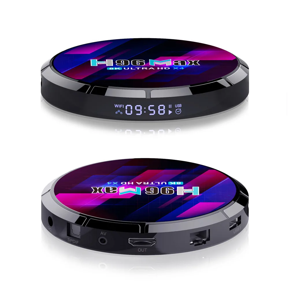 Фото H96 MAX X4 Android 10 Smart TV BOX Amlogic S905X4 2/4 ГБ RAM16/32/64 Google Player 8K 24fps 3D Wifi 2 4G & 5G телеприставка H96 MAX X4 Android 10 Smart TV BOX Amlogic S905X4 2/4 ГБ RAM16/32/64 Google Player 8K 24fps 3D Wifi 2 4G & 5G телеприставка