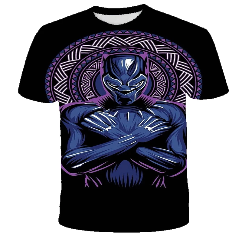 Футболка мужская с 3D-принтом мстители рубашка короткими рукавами в стиле ретро