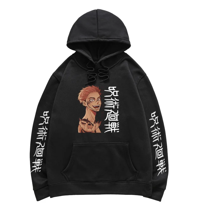 

Jujutsu Kaisen Anime Hoodie Men Jogging Tracksuit Sweatshirts Autumn Winter Hoodies Harajuku Streetwear Oversized Men Clothing