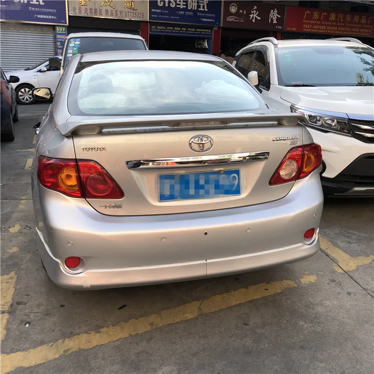 Спойлер для Corolla 2006-2013 Toyota DLYC спойлер из АБС-пластика автомобильное заднее крыло