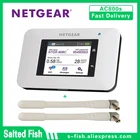 Разблокированный Wi-Fi роутер Netgear AirCard 800s ac800s 450 Мбитс 3g 4g lte mobile(4G LTE в Европе, Азии, Среднем Востоке и Африке) с бесплатной антенной