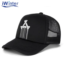 Кепка IWINTER в стиле унисекс хлопковая бейсболка с надписью A