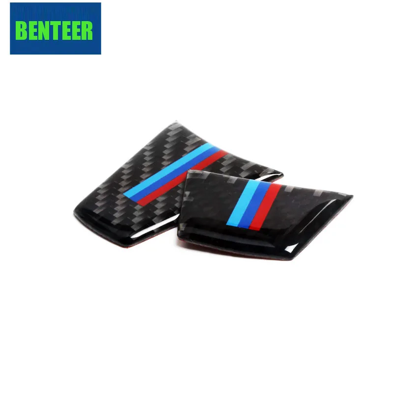 

Carbon fiber sticker car steering wheel sticker for bmw 2005-2012 3 series E90 E92 320 325 318