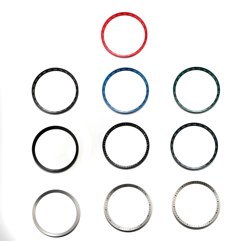 Запасные части для часов Mod 31 мм SKX007 главенное кольцо с индексом 24 часа подходит