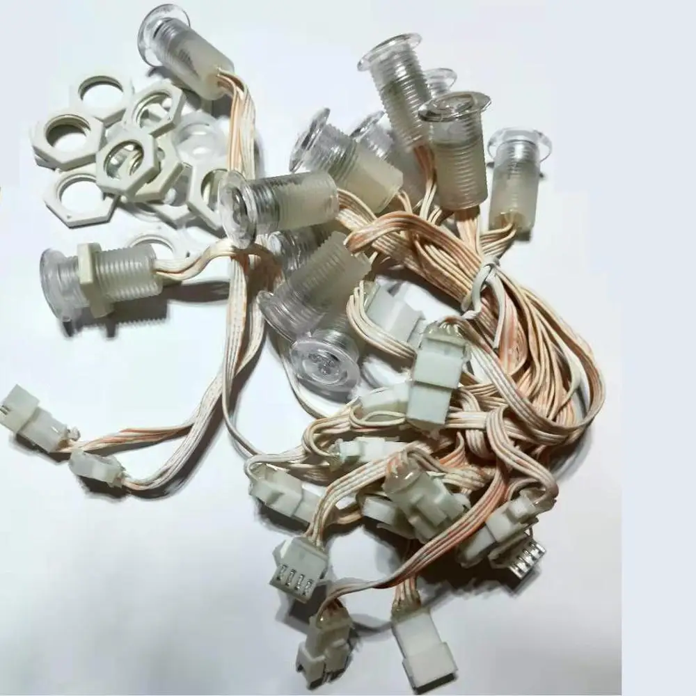 Набор из 300 шт. водонепроницаемые разноцветные декоративные rgb светильник для