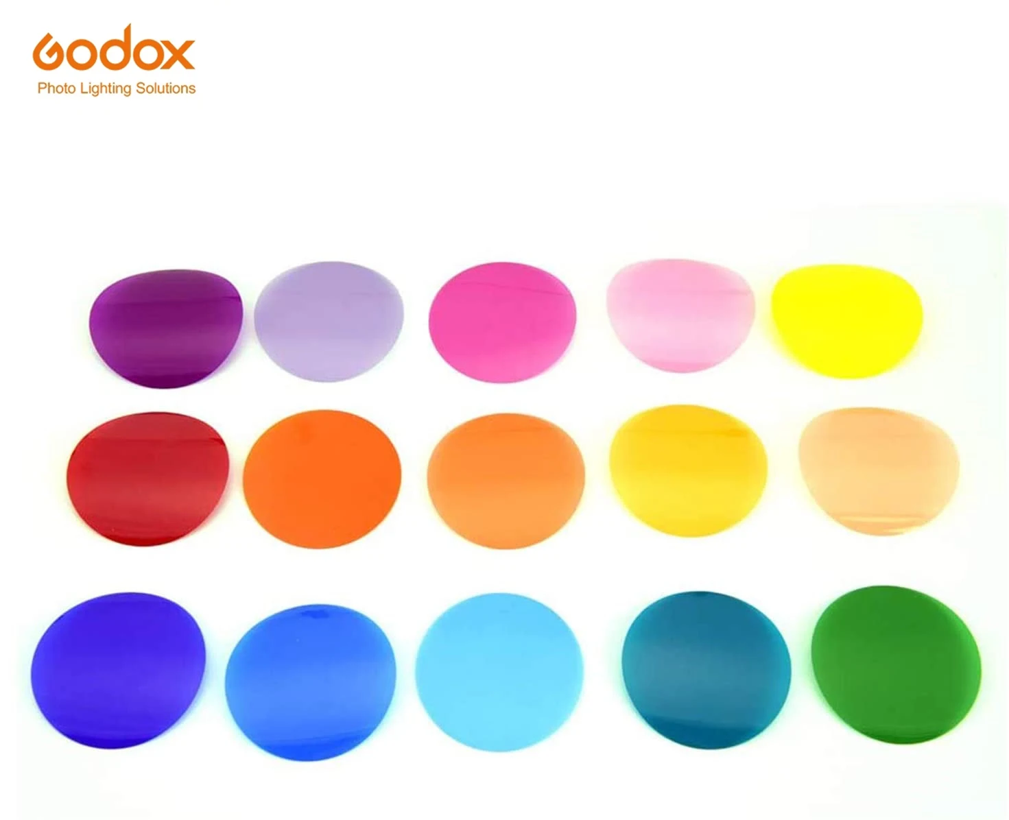 

Набор фильтров для фотовспышки Godox V-11C 15 цветов