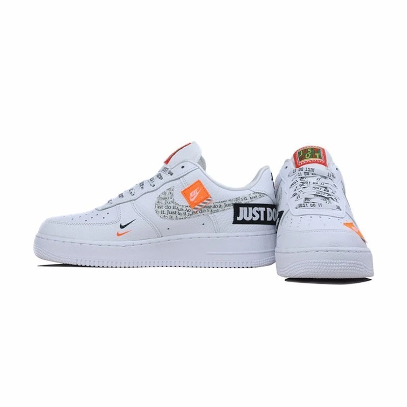 Nike Air Force 1 '07 Just Do It AF1 Новое поступление дышащая мужская обувь для скейтбординга низкие удобные кроссовки для мужчин# AR7719-100
