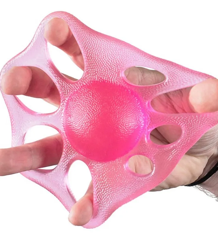 

Men Women Silica Gel 8 Hole Hand Grip Ball Gym Fitness Finger Heavy Exerciser Strength Muscle Recovery Gripper Trainer 2021 New