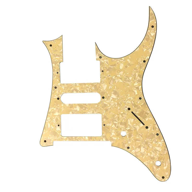 

4-слойная накладка на гитару с Кремовым жемчугом, накладка на гитару для Мите Ibanez RG 350 DX, накладка на гитару с эффектом хамбакера, накладка на гитару