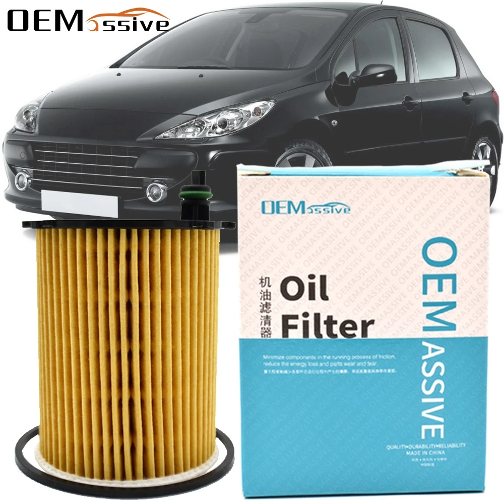 Масляный фильтр 1109AY для Peugeot 206 CC 207 SW 308 407 Bipper Tepee / 208 508 Partner Expert 2012 2018 307 2001
